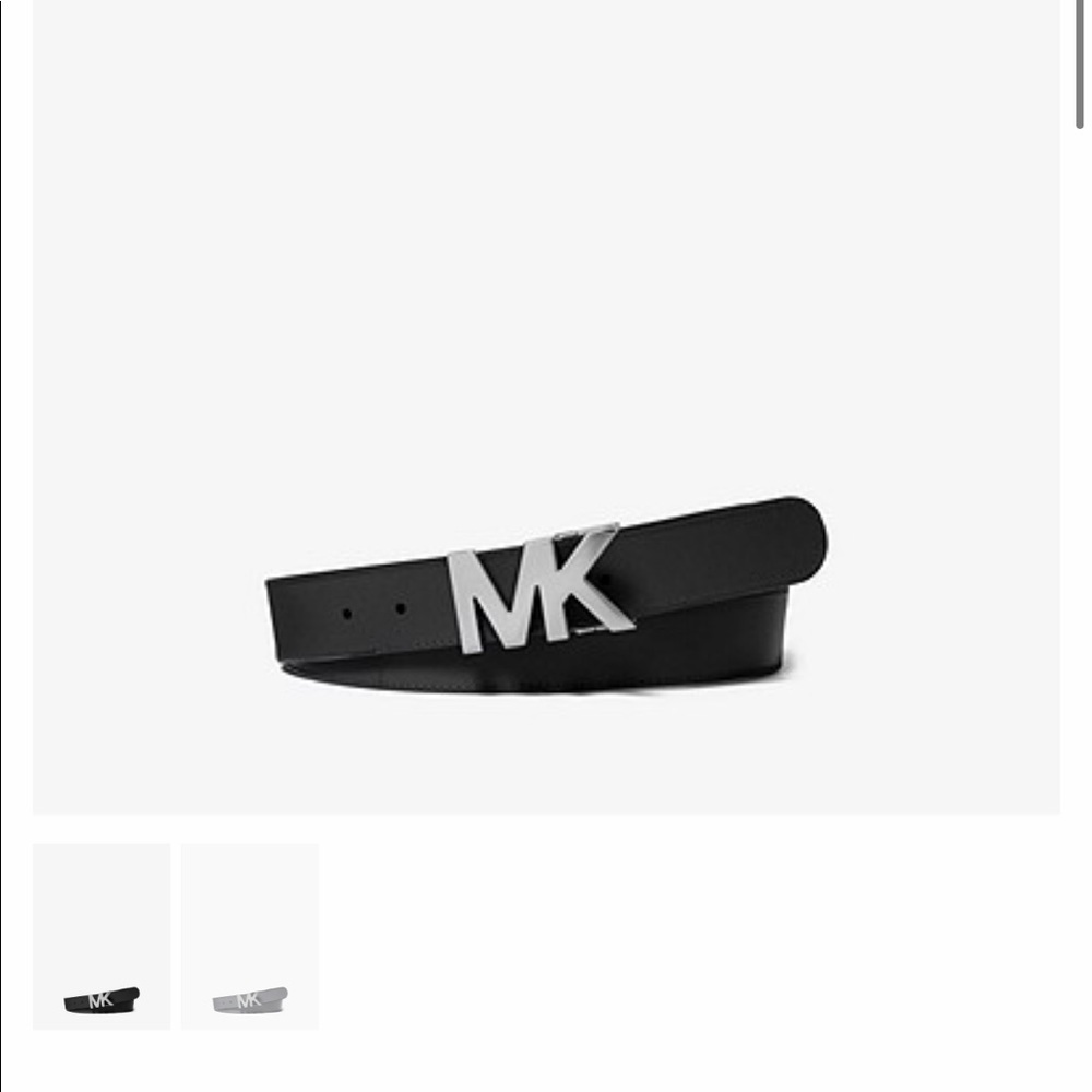 Michael kors leather belt